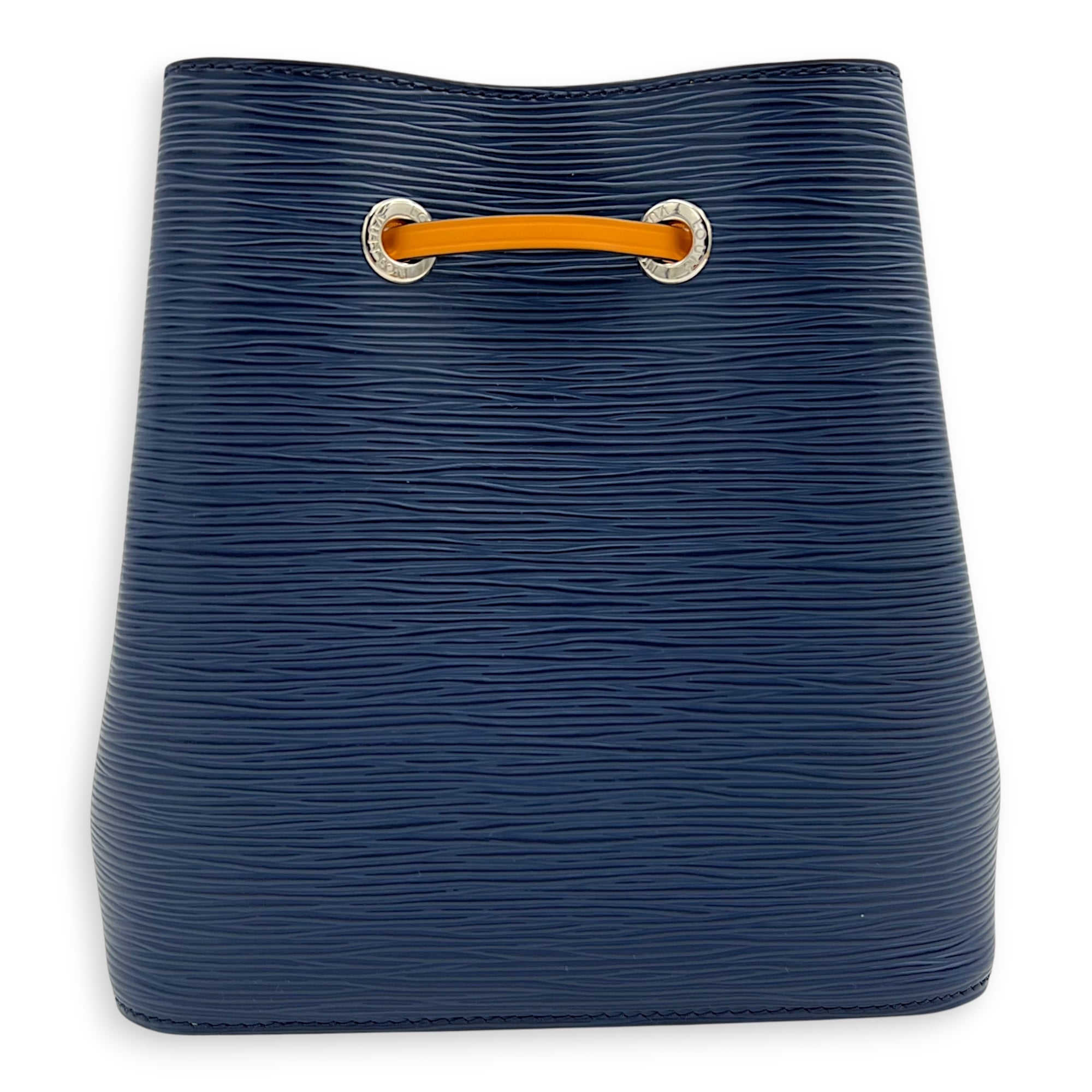 NeoNoe BB Blue Bucket Bag in Epi Leather, Silver hardware - Image 3