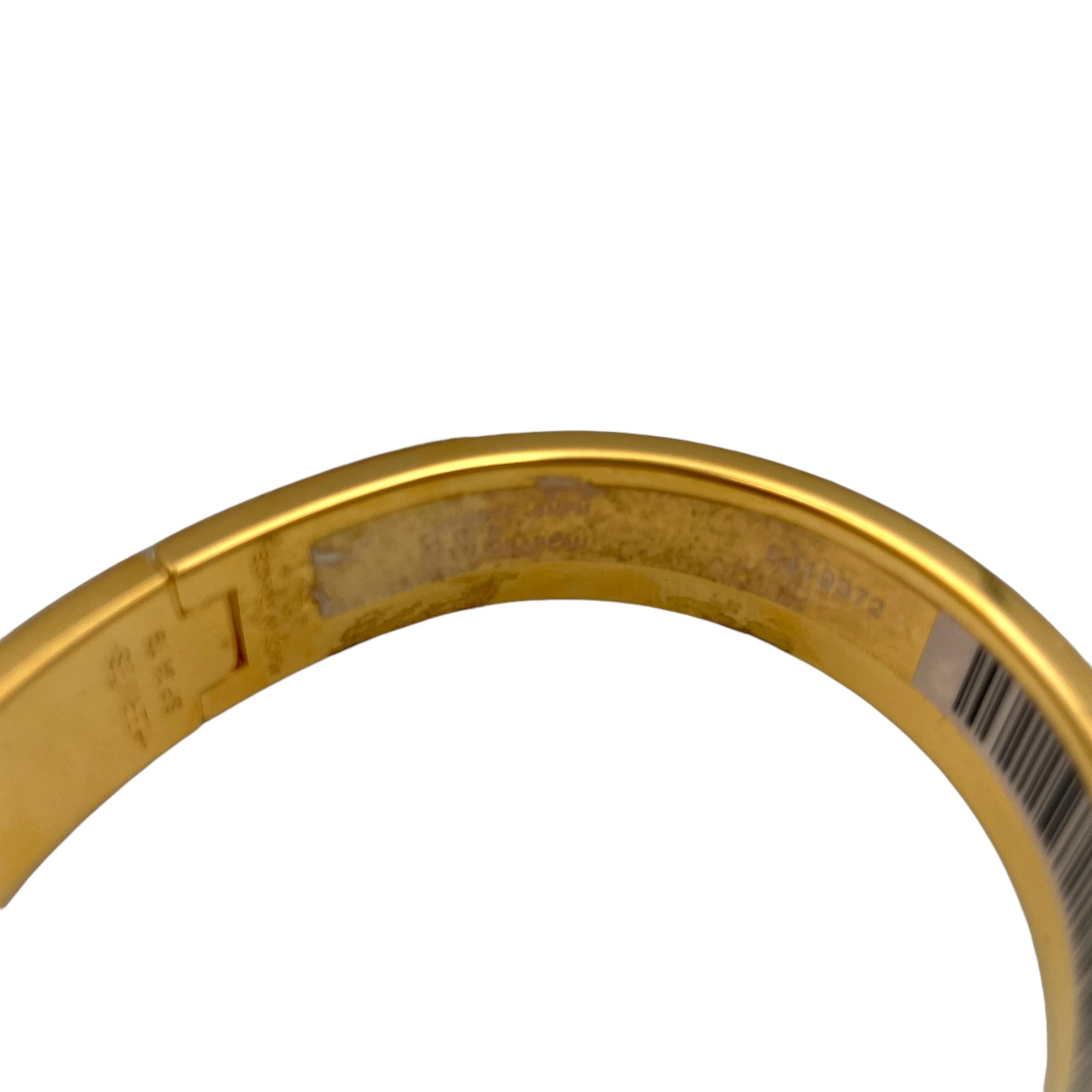 Clic H Blue Drapeau Bracelet, Gold hardware - Image 6