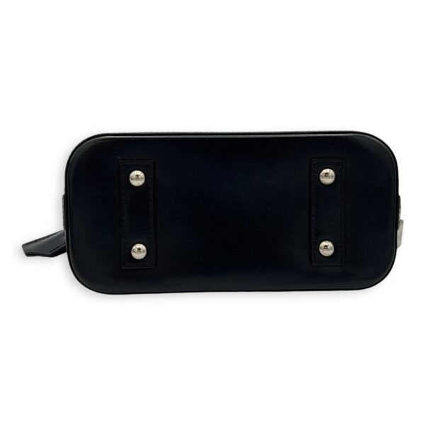 Alma Top Handle Bag BB Black in Epi Leather, Silver hardware - Image 6